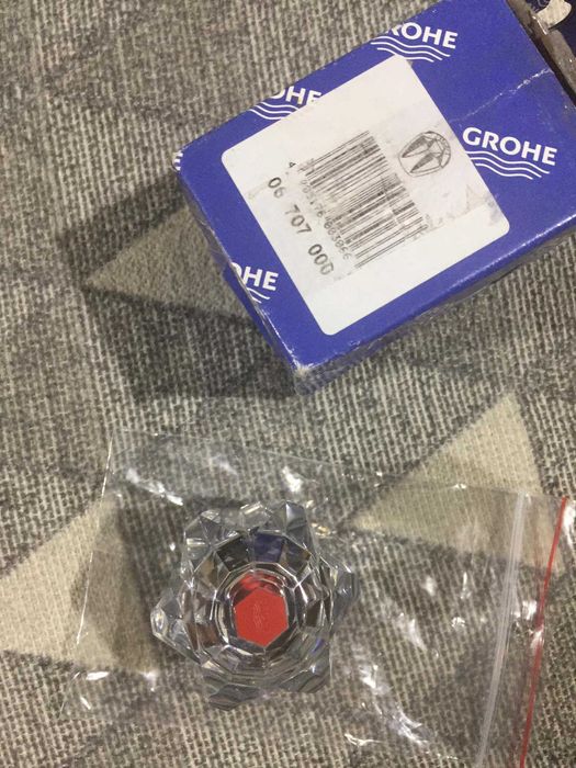 Grohe Pokrętło Brillant 1/2" czerwone