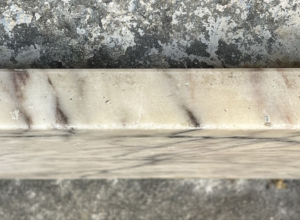 Pedra marmore bancada