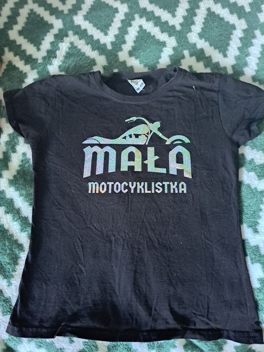 Koszulka Mała Motocyklistka 140 cm
