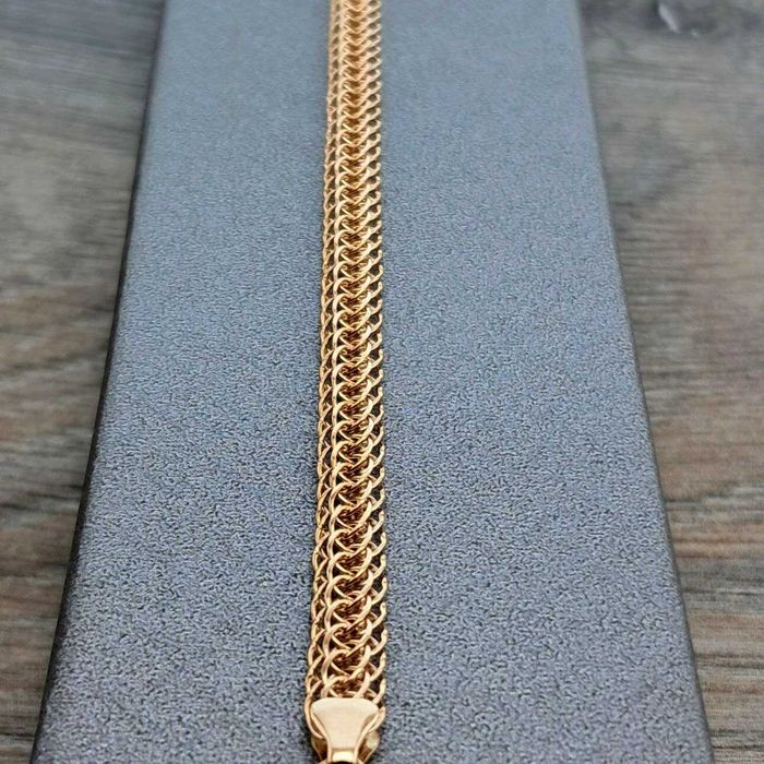‼Золотой браслет 3,85 гр 17 см Золото 585 Золотий браслет Новий