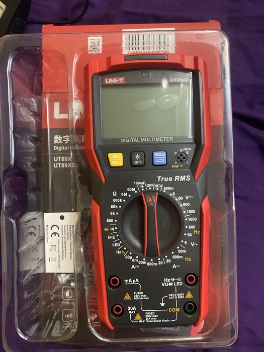 Продам новий мультіметр UNI-89XD