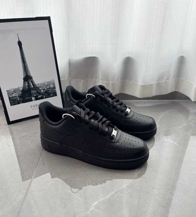 "Buty Trampki" Nike_Air_Force_1_Low Black r.45