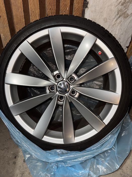 Felgi VW Lugano R19 5x112 + 3 opony