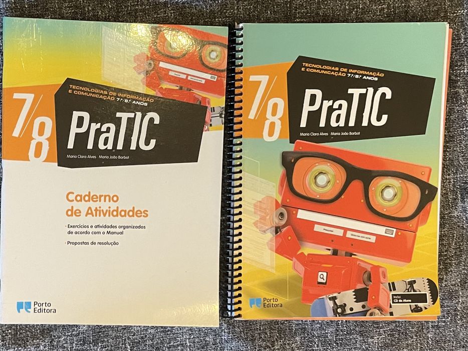 Manuais para o 7.º, 8.º e 9.º anos