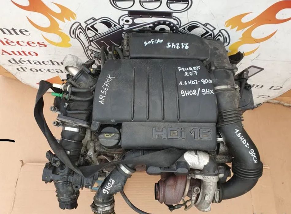 Motor Citroën Berlingo / Peugeot Partner 1.6 HDi 9HX (90 cv / 90 ch)