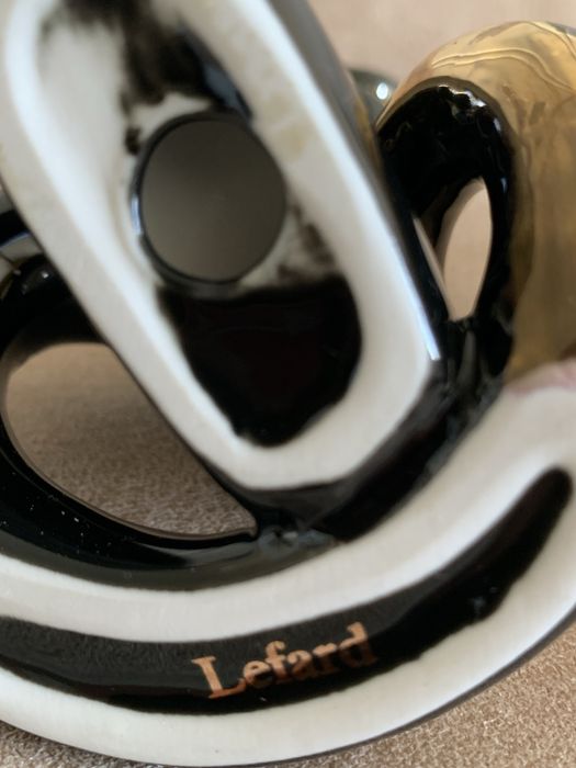 Свічники "Парочка змійок". Кераміка. LEFARD.