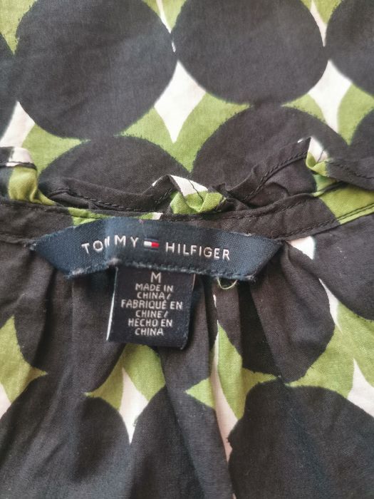Letnia damska koszulka z bawełny Tommy Hilfiger