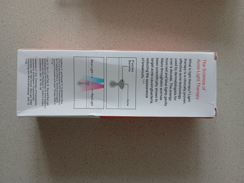Laser do twarzy, laserowy długopis na trądzik.