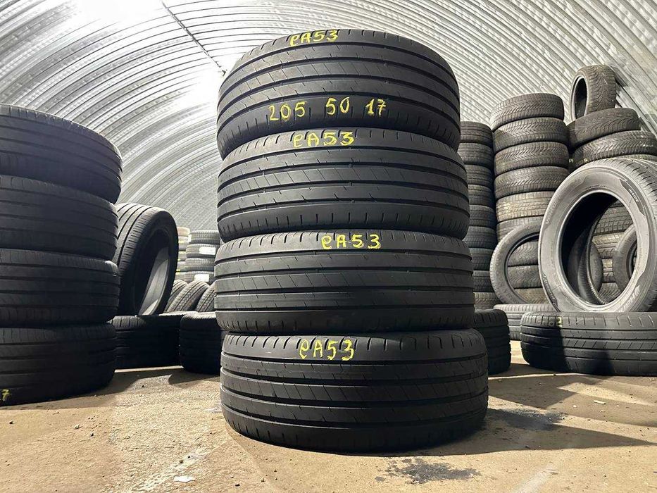 Шини б/у ЛІТО 205/50 R17 Goodyear EfficientGrip 90%гума R17 EA53-20