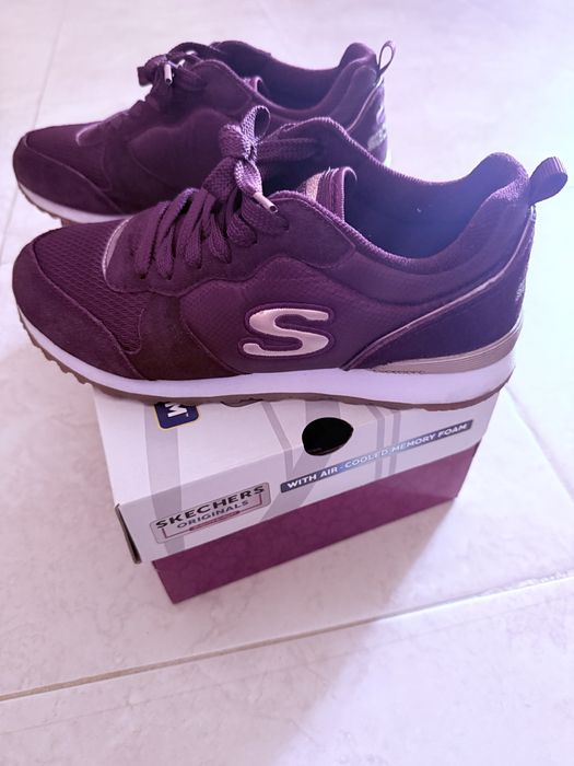 Ténis  Skechers OG 85 - Gold'n Gurl