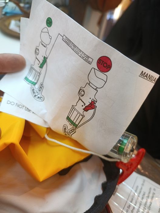 Kamizelka ratunkowa Sostechnic  pr. Nowa , ręczna
