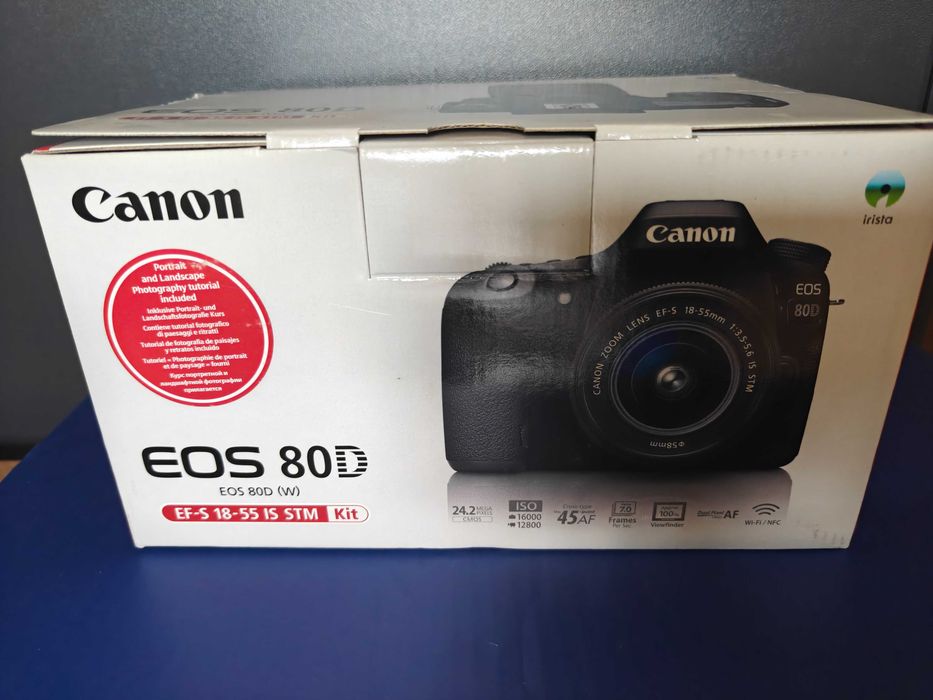 Canon EOS 80D + EFS 18-55mm IS Macro - Przebieg: 7600 zdjeć