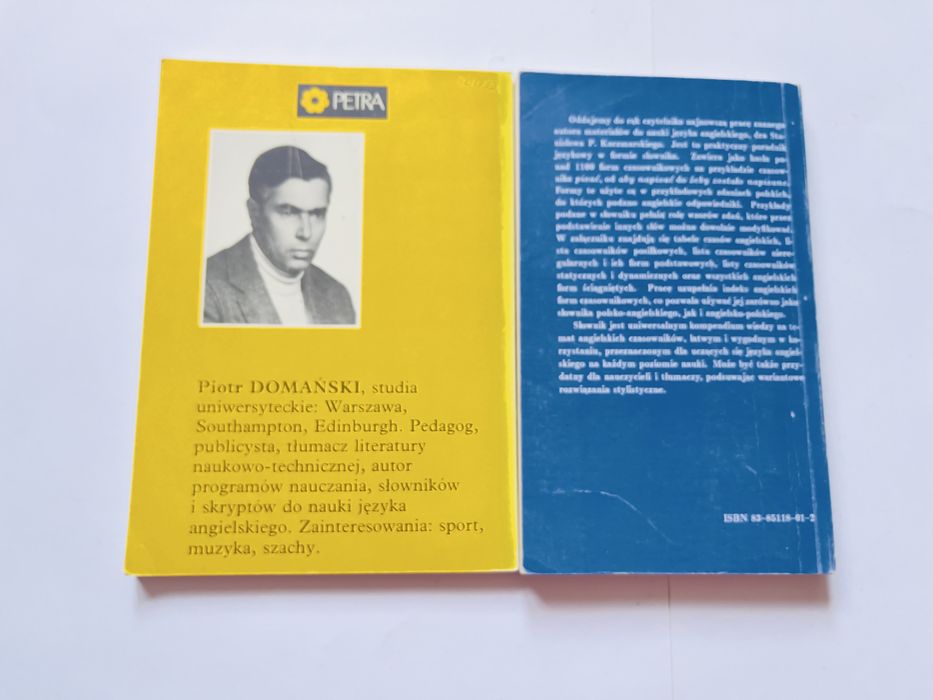 Leksykon angielskich czasowników nieregularnych +słownik form czasowni