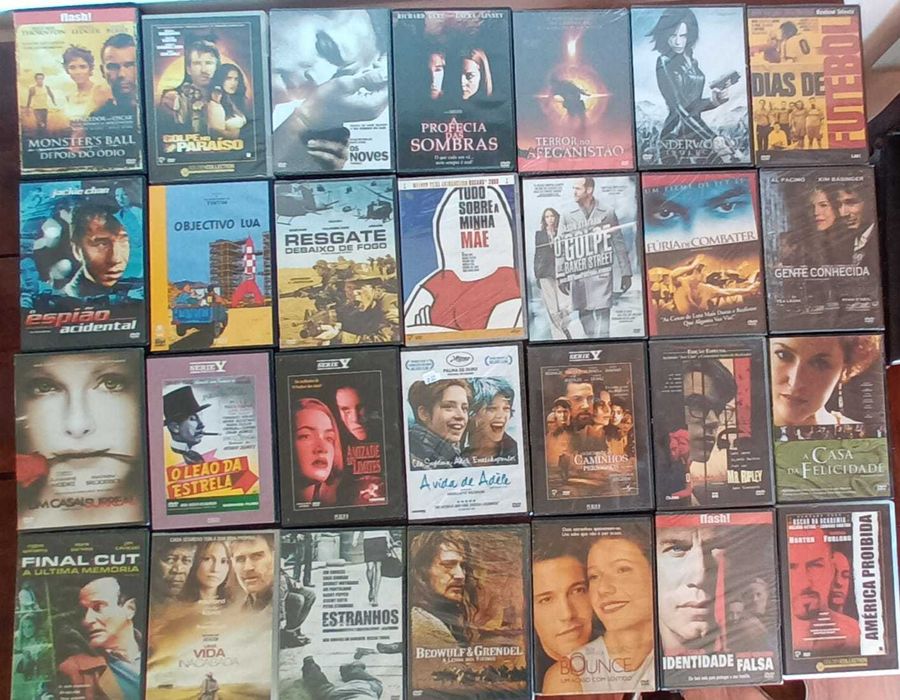 Conjunto Filmes em DVD