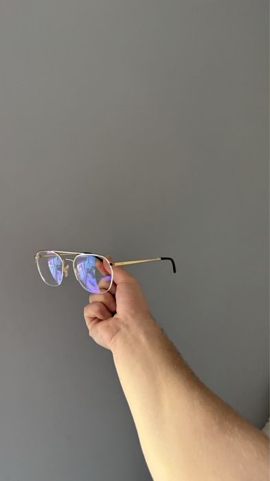 Okulary RayBan RB6444 złote oprawki korekcyjne.