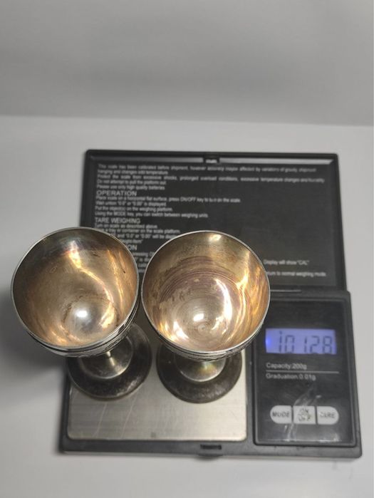 Рюмки, стопка з срібла 875