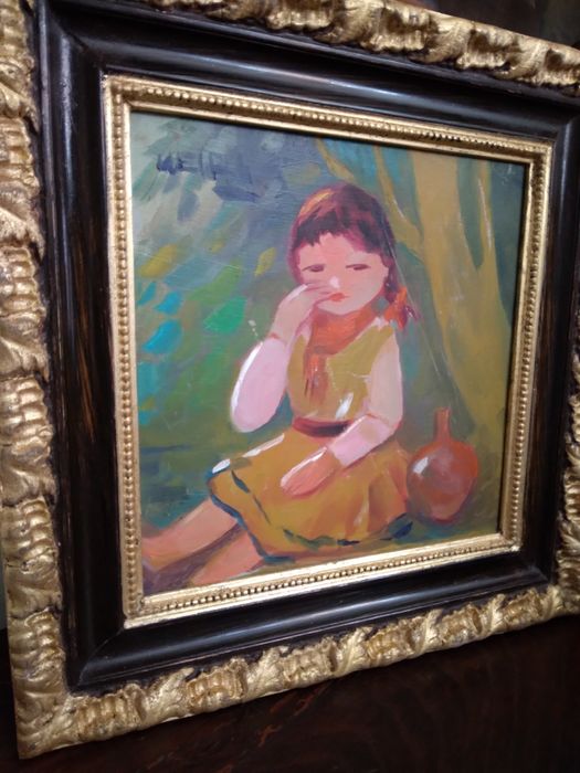 Pintura a óleo  assinada  M Fernanda Amado