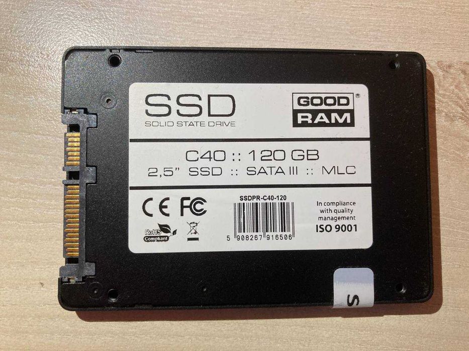 Sprzedam S S D GoodRAM C40 120GB.