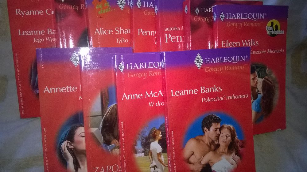 książki,romanse,Harlequin
