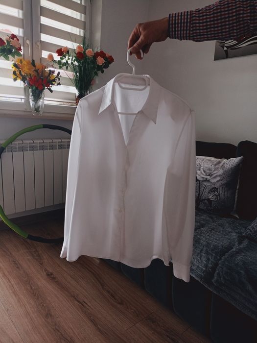 Biała bluzka damska 44