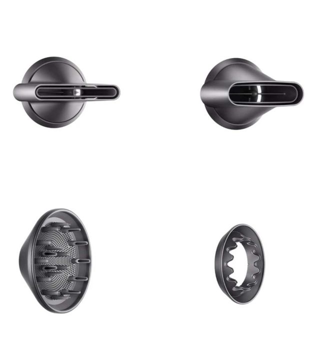 фен для волосся з 5 насадками Дайсон Dyson Supersonic HD07  Red/Nickel