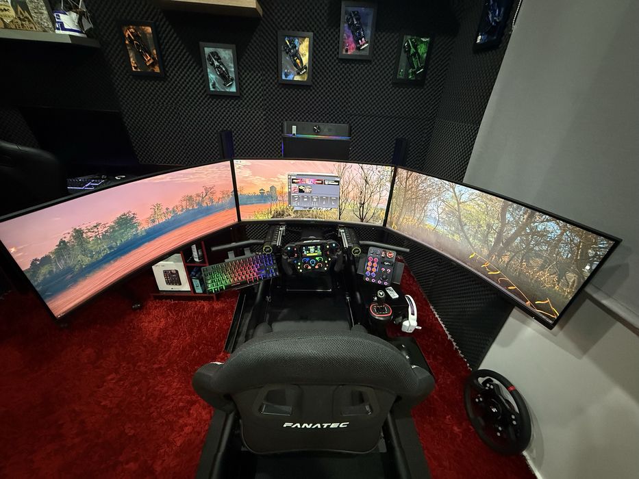 Suporte 3 screen Playseat XL- Muiti