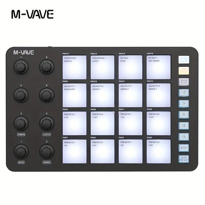 SMC PAD. Midi controller, миди міді контроллер.   MPC