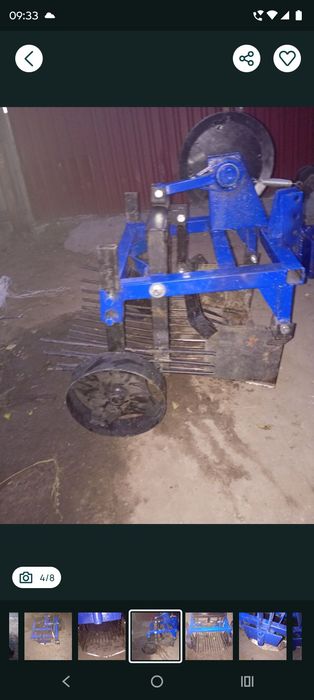 Продам копачку до мототрактора