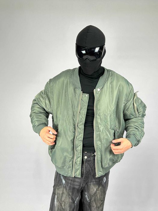 Бомбер Project GR zip Green Bomber куртка зіпка курточка jacket молния