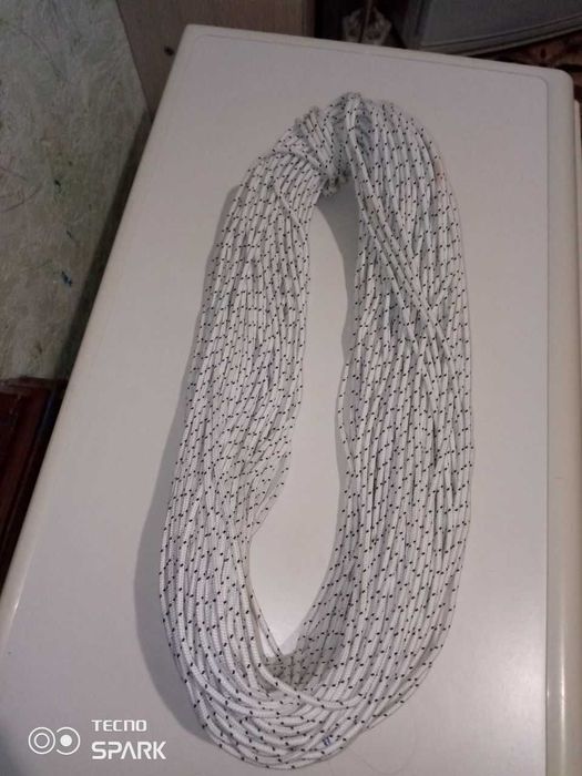 Мотузка канат 5мм 10 мм ремінь стяжний для вантажу