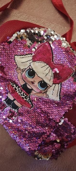 Mochila menina rosa