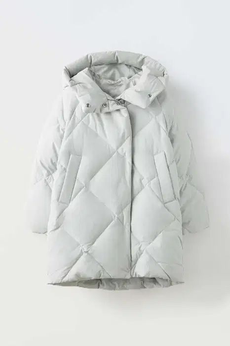 Зимова пухова куртка Zara
