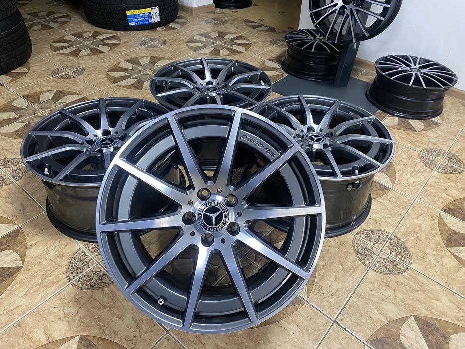 Диски AMG E63 R19 5/112 , ET55 , 10J*19H2 на 7.5J*19H2 , ET25 ,