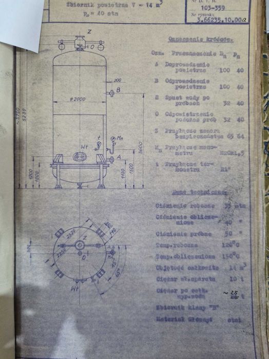 Zbiornik Stalowy  Ciśnieniowy 14000 L Bufor