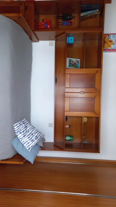 Mobília quarto em madeira de cerejeira