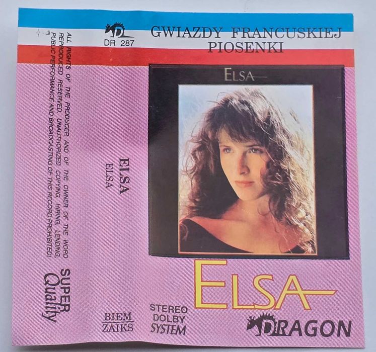 Kaseta audio  Elza - Elza - Gwiazdy Francuskiej Piosenki