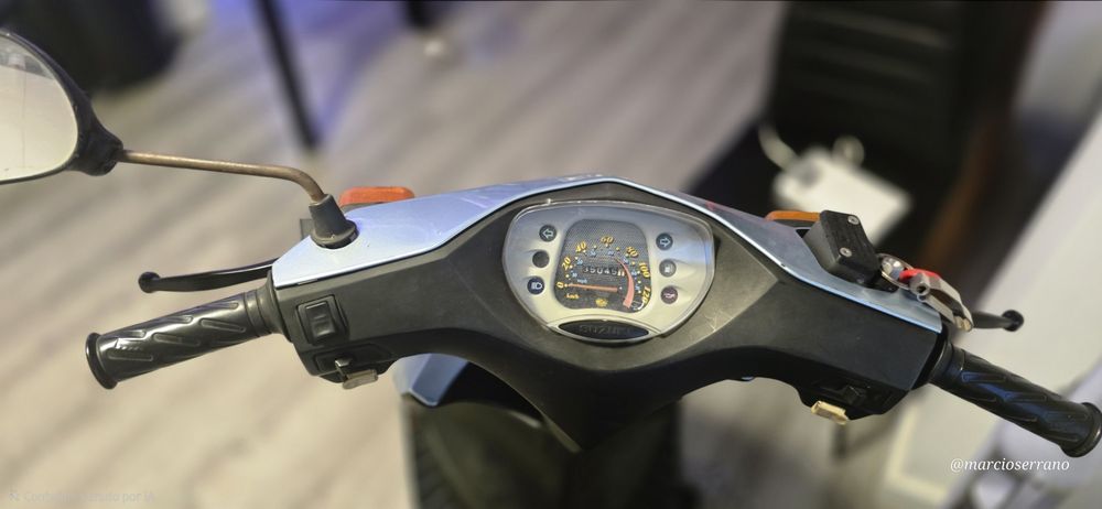 Suzuki Estilete UF 50cc (2000) – Completa + Extras – Documentos em meu nome