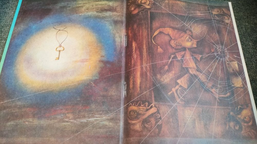 Złoty kluczyk – Aleksy Tołstoj | Kultowe ilustracje KOSZKINA | 1988