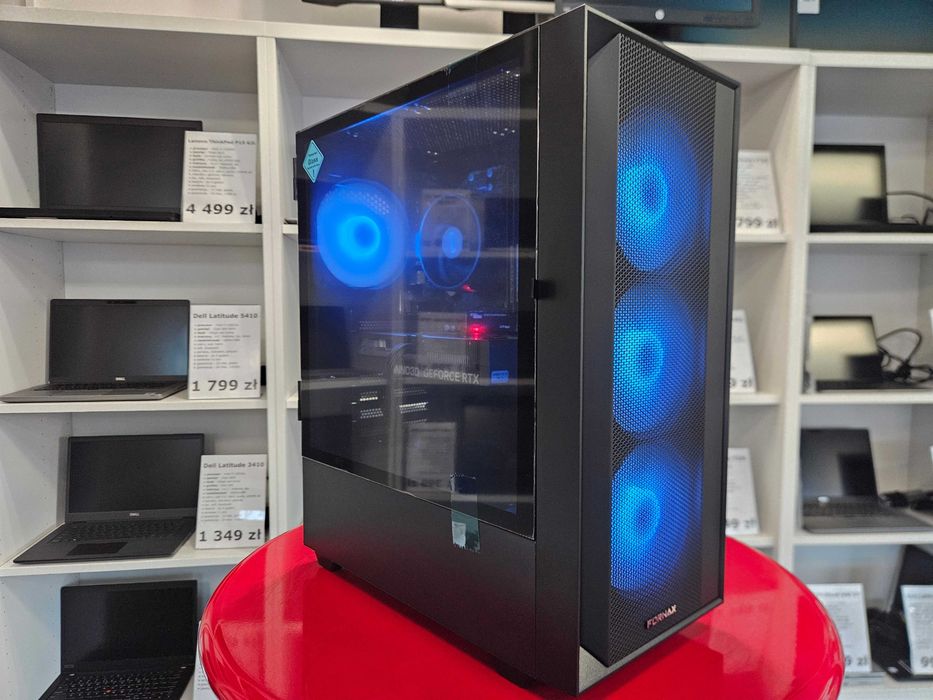 OD RĘKI Nowy Komputer Gamingowy Ryzen 7 5700X 16GB Ram Dysk 1TB SSD nVidia RTX 5060 Windows11 Faktura 23% Gwarancja 24 Miesiące KomputeryGamingowe.com