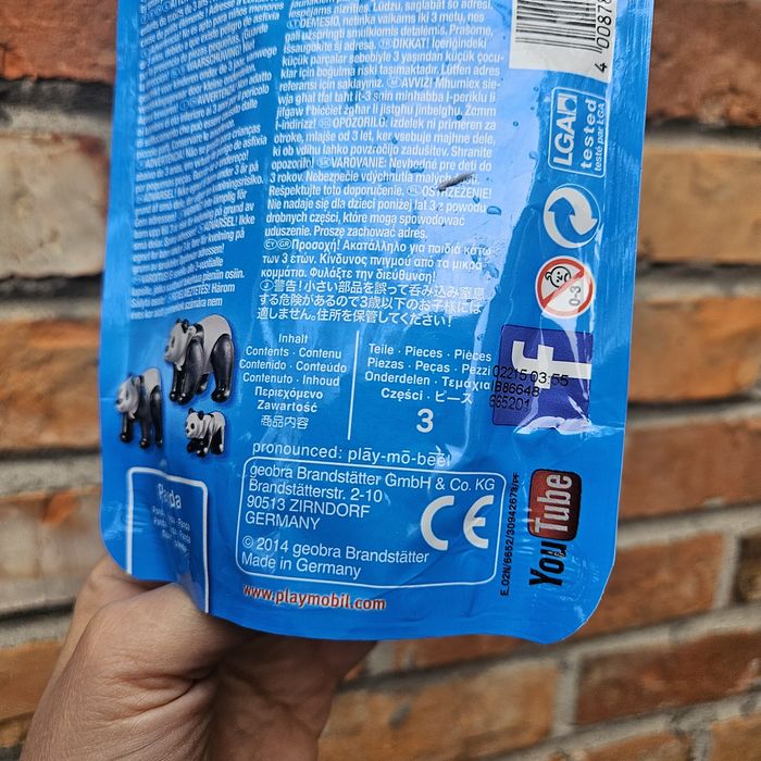 Playmobil 2014r 3 Pandy 6652 figurki zabawki prezenty #KupMiChceTo