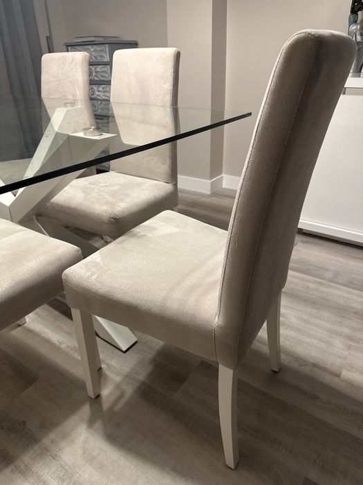 Cadeiras sala Jantar Cinza