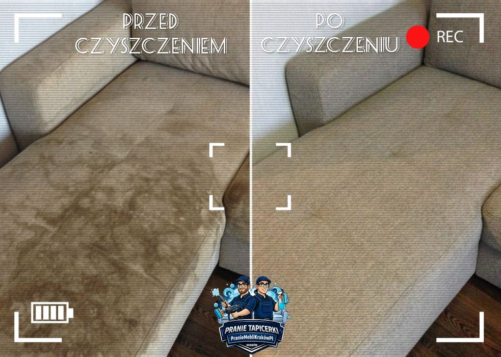 PRANIE TAPICERKI meblowej, Kanap, Narożników, Dywanów, Wykładzin
