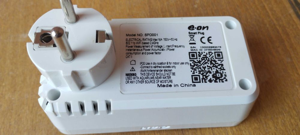 Смарт розетка Ion smart plug SPD001