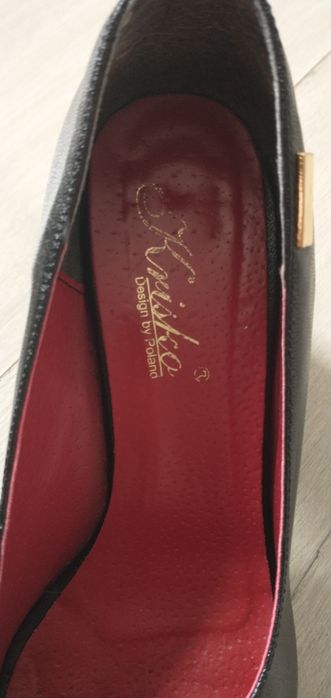 Buty damskie skórzane