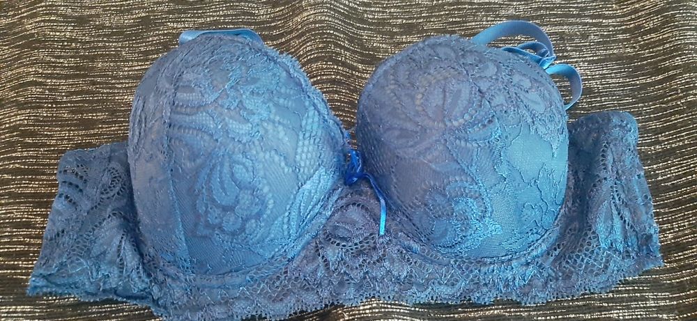 Soutien azul forte tamanho 36 B