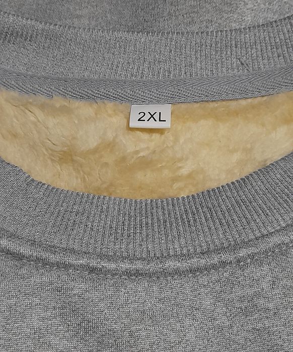 Новая тёплая толстовка, зимний свитшот, худи батал 2XL