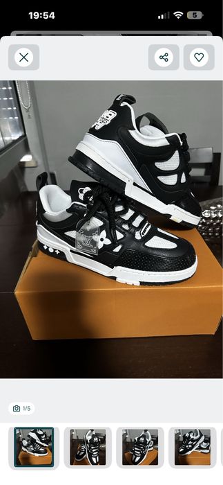 Louis vuitton by virgil black and white