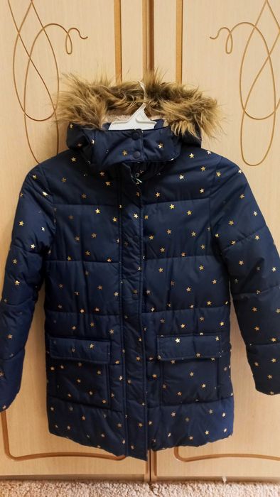 Зимова куртка-парка для дівчинки