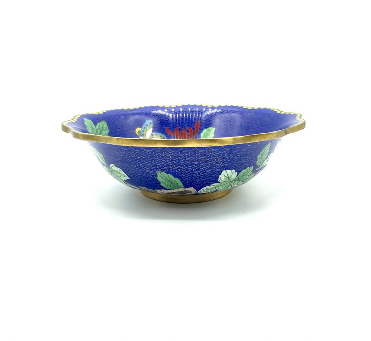 Taça grande cloisonné