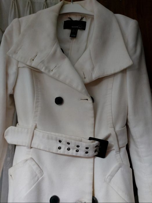 Casaco branco Mango